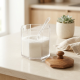 Acrylic Sugar Bowl With Wooden Lid